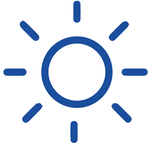 Barriera attiva contro il calore del sole